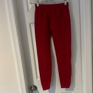 Kids Red Jogger Pants - Classic Comfort